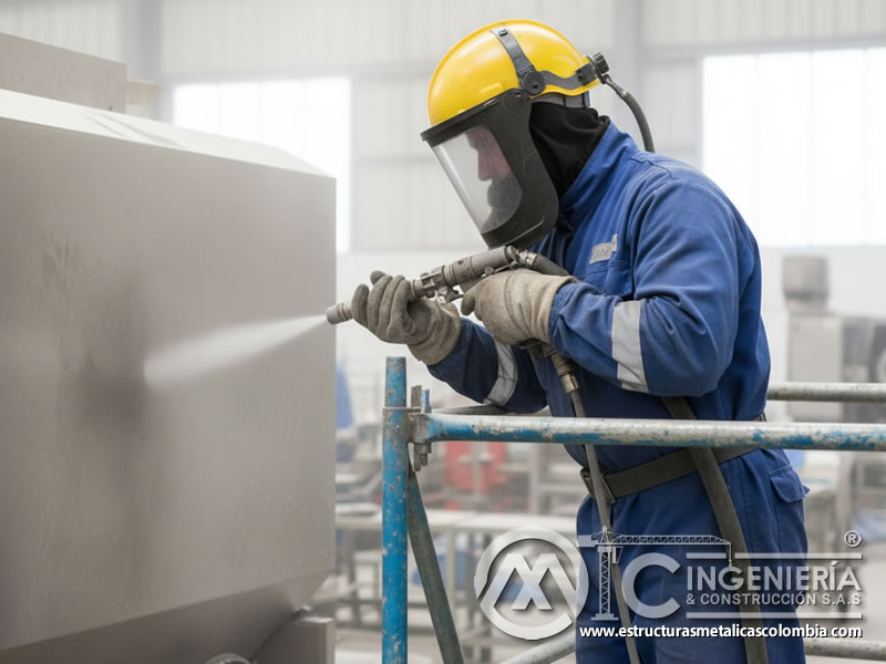 Decapado Mecanico Metales Grado Alimenticio Sanidad En Bogota Colombia en Bogotá, Colombia. Montajes, Ingeniería y Construcción. MIC SAS.