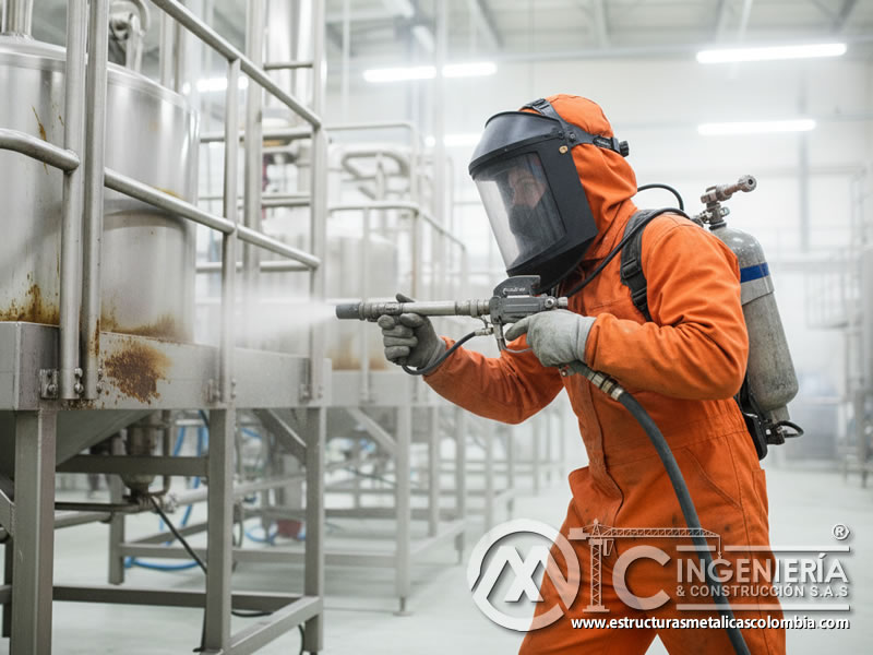 Limpieza Tecnica Superficies Grado Alimenticio Acero En Bogota Colombia en Bogotá, Colombia. Montajes, Ingeniería y Construcción. MIC SAS.