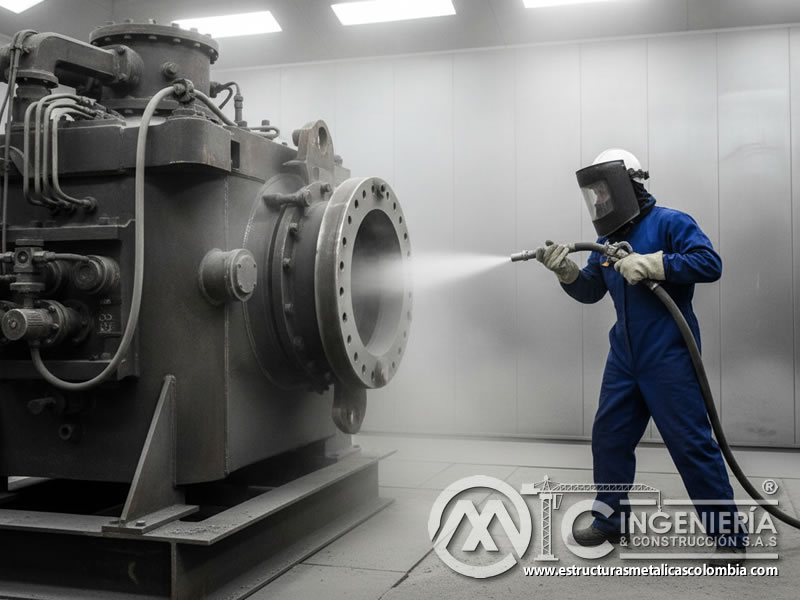 Arenado Lathe Maquina Herramienta Cilindro Oxido En Bogota Colombia en Bogotá, Colombia. Montajes, Ingeniería y Construcción. MIC SAS.