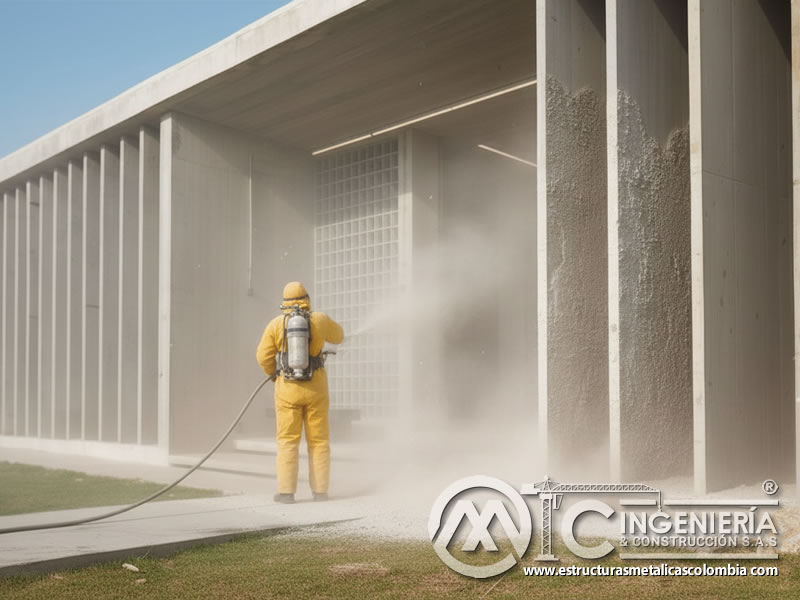 Chorro De Arena Fachada Concreto Moho Remocion Industrial En Bogota Colombia en Bogotá, Colombia. Montajes, Ingeniería y Construcción. MIC SAS. Chorro De Arena Fachada Concreto Moho Remocion Industrial En Bogota Colombia en Bogotá, Colombia. Montajes, Ingeniería y Construcción. MIC SAS.