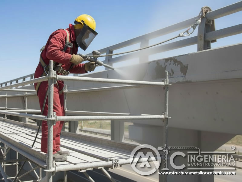 Sandblasting Baranda Defensa Concreto Preparacion En Bogota Colombia en Bogotá, Colombia. Montajes, Ingeniería y Construcción. MIC SAS. Sandblasting Baranda Defensa Concreto Preparacion En Bogota Colombia en Bogotá, Colombia. Montajes, Ingeniería y Construcción. MIC SAS.