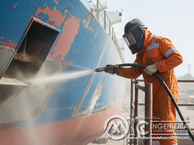 Chorreado De Arena Casco Barco Multicolor Decapado Naval En Bogota Colombia en Bogotá, Colombia. Montajes, Ingeniería y Construcción. MIC SAS. Chorreado De Arena Casco Barco Multicolor Decapado Naval En Bogota Colombia en Bogotá, Colombia. Montajes, Ingeniería y Construcción. MIC SAS.