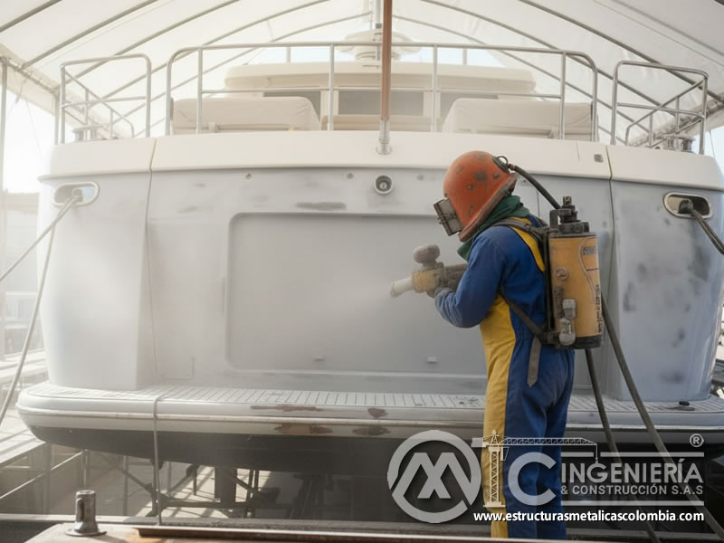 Samblasteado Cabina Yate Limpieza Interior Embarcacion En Bogota Colombia en Bogotá, Colombia. Montajes, Ingeniería y Construcción. MIC SAS. Samblasteado Cabina Yate Limpieza Interior Embarcacion En Bogota Colombia en Bogotá, Colombia. Montajes, Ingeniería y Construcción. MIC SAS.