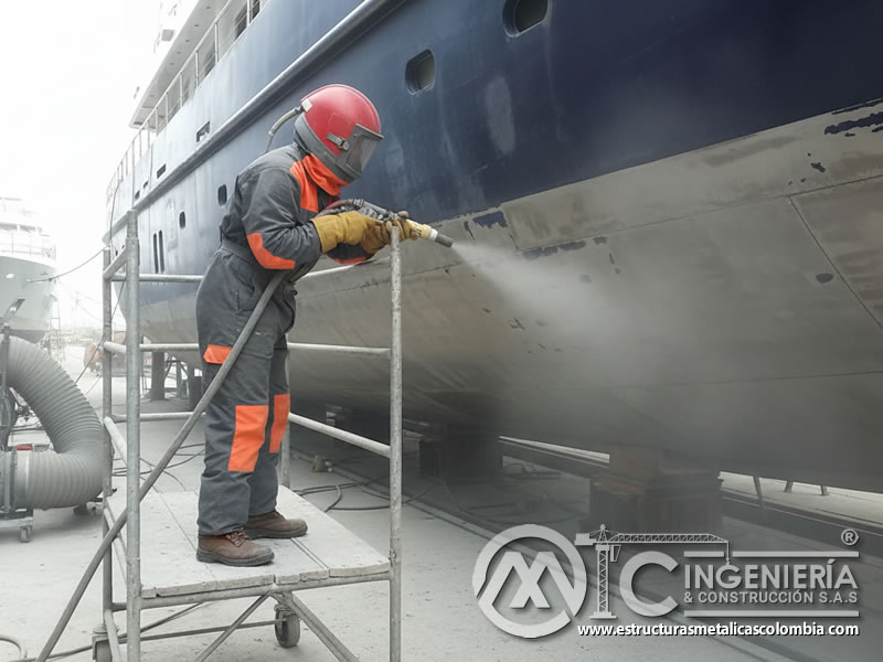 Samblasteo Equipos Cubierta Barco Restauracion Naval En Bogota Colombia en Bogotá, Colombia. Montajes, Ingeniería y Construcción. MIC SAS. Samblasteo Equipos Cubierta Barco Restauracion Naval En Bogota Colombia en Bogotá, Colombia. Montajes, Ingeniería y Construcción. MIC SAS.