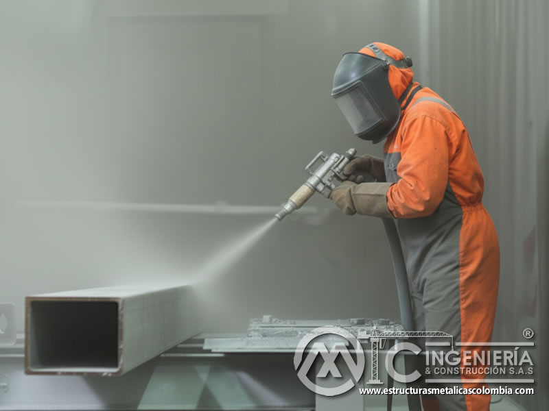 Surface Preparation Metal Oxidado Norma Sspc Recubrimiento En Bogota Colombia en Bogotá, Colombia. Montajes, Ingeniería y Construcción. MIC SAS.