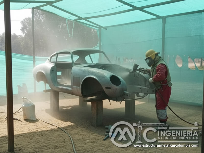 Arenado Carros Clasicos Europeos Restauracion En Bogota Colombia en Bogotá, Colombia. Montajes, Ingeniería y Construcción. MIC SAS.