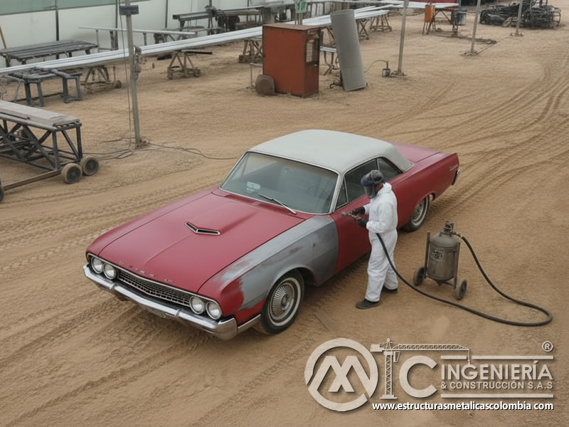 Arenado Profesional Vehiculos Clasicos Decapado En Bogota Colombia en Bogotá, Colombia. Montajes, Ingeniería y Construcción. MIC SAS.