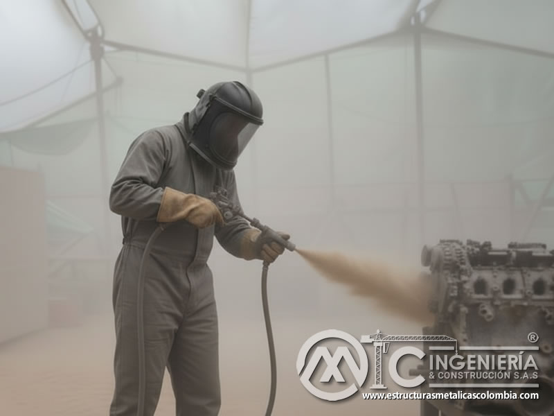 Limpieza Motores Con Arena Sandblasting Automotriz En Bogota Colombia en Bogotá, Colombia. Montajes, Ingeniería y Construcción. MIC SAS.