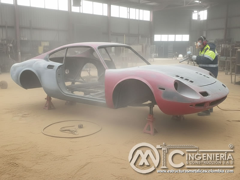 Restauracion Autos Clasicos Colombia Sandblasting En Bogota Colombia en Bogotá, Colombia. Montajes, Ingeniería y Construcción. MIC SAS.