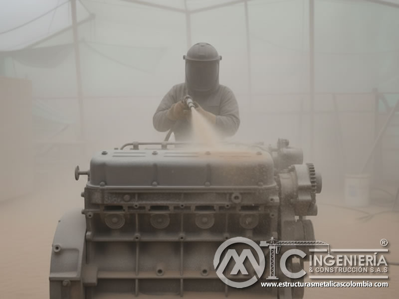 Sandblasting Bloques Motor Diesel Restauracion En Bogota Colombia en Bogotá, Colombia. Montajes, Ingeniería y Construcción. MIC SAS.