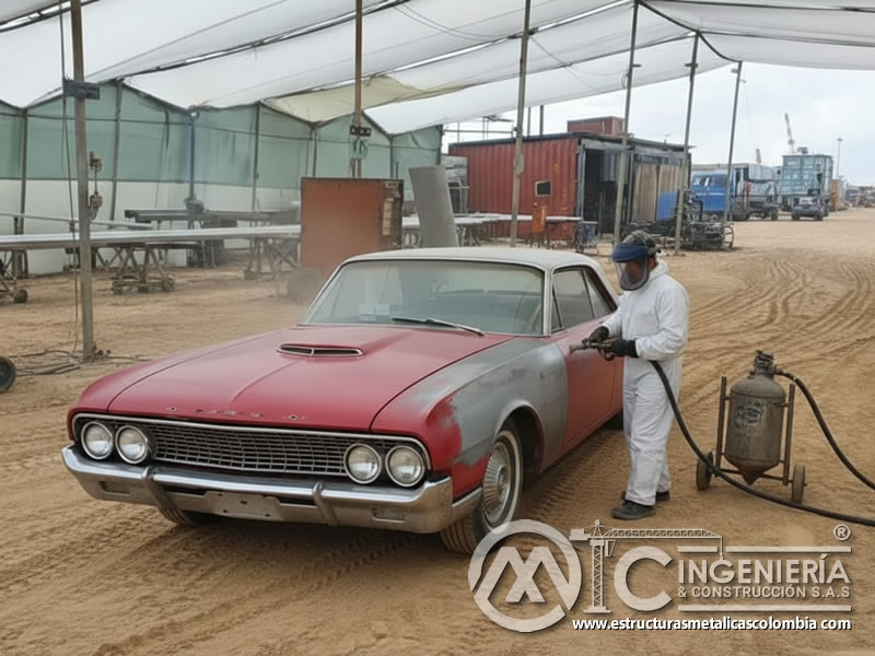 Sandblasting Carros Americanos Clasicos Arenado En Bogota Colombia en Bogotá, Colombia. Montajes, Ingeniería y Construcción. MIC SAS.