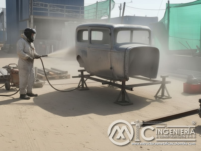 Sandblasting Carros Antiguos Hot Rod Carroceria Clasica En Bogota Colombia en Bogotá, Colombia. Montajes, Ingeniería y Construcción. MIC SAS.