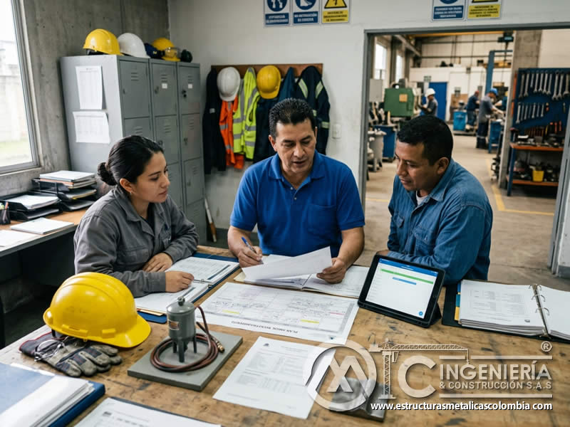 Frecuencia anual de actualización en sandblasting en Bogotá, Colombia. Montajes, Ingeniería y Construcción. MIC SAS.