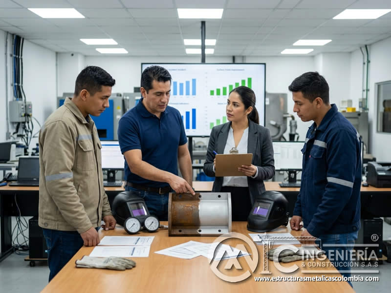 Impacto de la formación en resultados de sandblasting en Bogotá, Colombia. Montajes, Ingeniería y Construcción. MIC SAS.