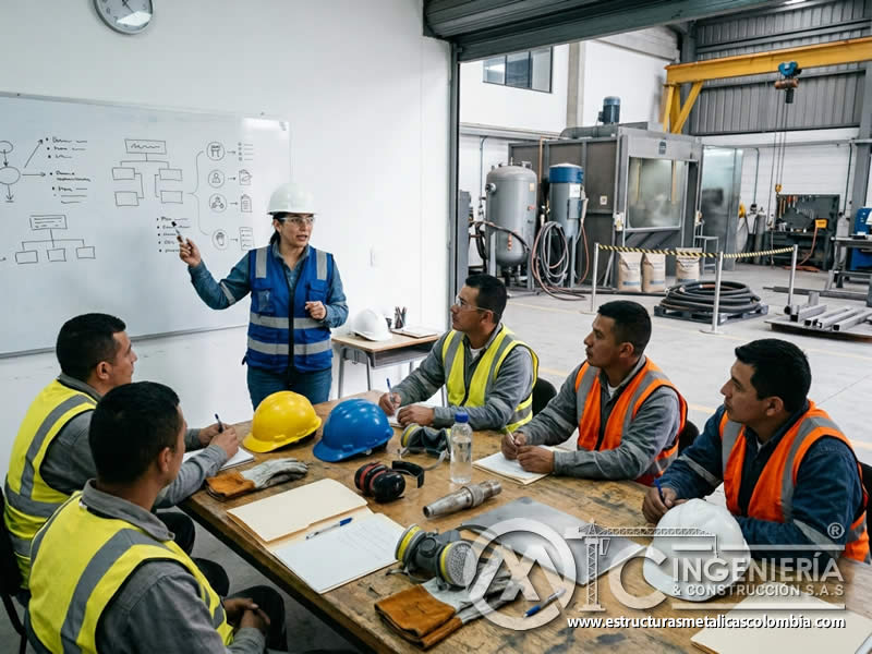 Actualización normativa de sandblasting en Bogotá, Colombia. Montajes, Ingeniería y Construcción. MIC SAS.