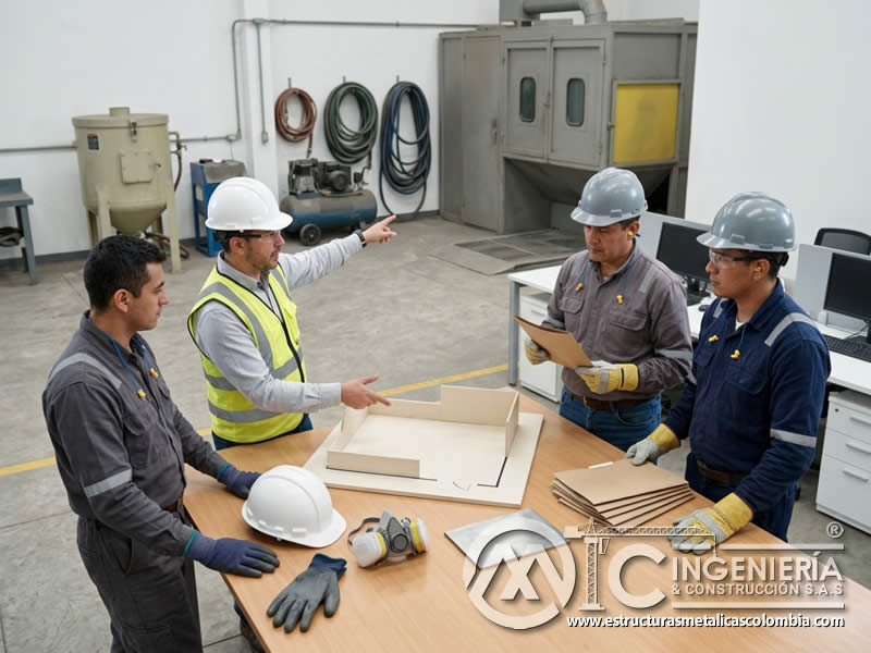 Normativa colombiana SG-SST para sandblasting en Bogotá, Colombia. Montajes, Ingeniería y Construcción. MIC SAS.
