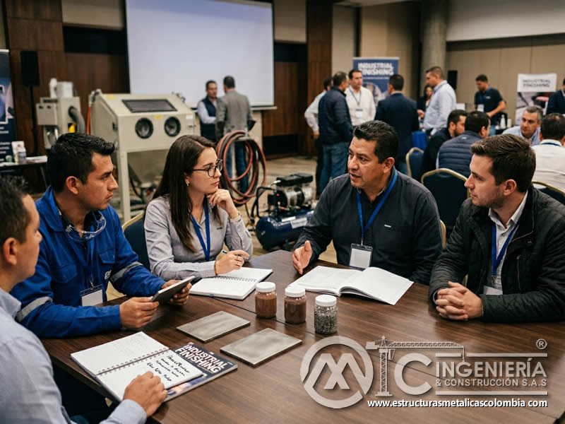 Asociaciones profesionales de sandblasting en Bogotá, Colombia. Montajes, Ingeniería y Construcción. MIC SAS.