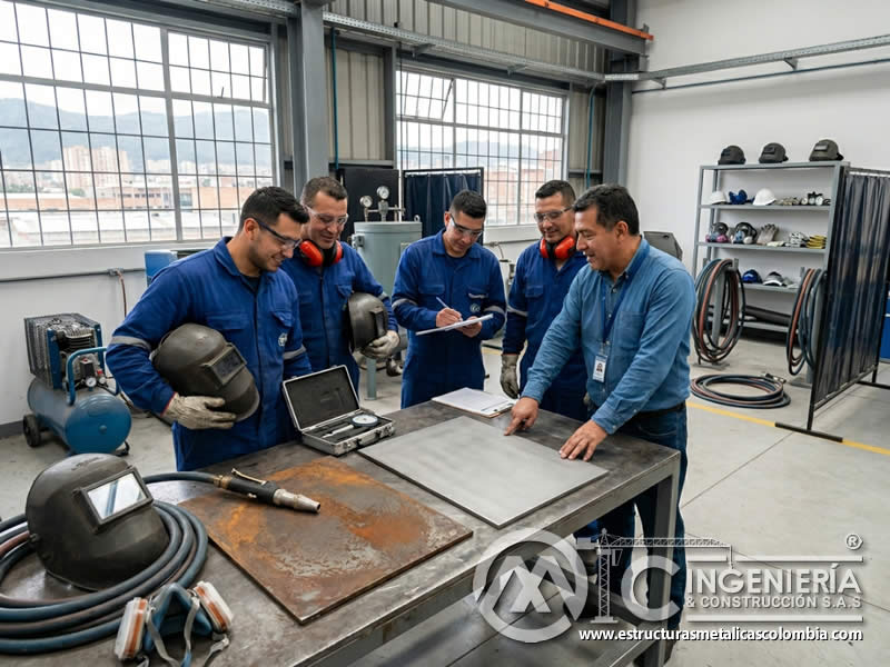 Formación continua de operarios de sandblasting en Bogotá, Colombia. Montajes, Ingeniería y Construcción. MIC SAS. Formación continua de operarios de sandblasting en Bogotá, Colombia. Montajes, Ingeniería y Construcción. MIC SAS.