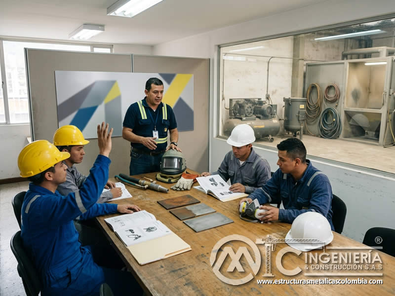Normas de sandblasting en capacitación de operario en Bogotá, Colombia. Montajes, Ingeniería y Construcción. MIC SAS. Normas de sandblasting en capacitación de operario en Bogotá, Colombia. Montajes, Ingeniería y Construcción. MIC SAS.