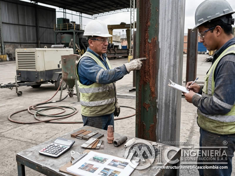 Beneficios económicos de sandblasting para ROI en Bogotá, Colombia. Montajes, Ingeniería y Construcción. MIC SAS.