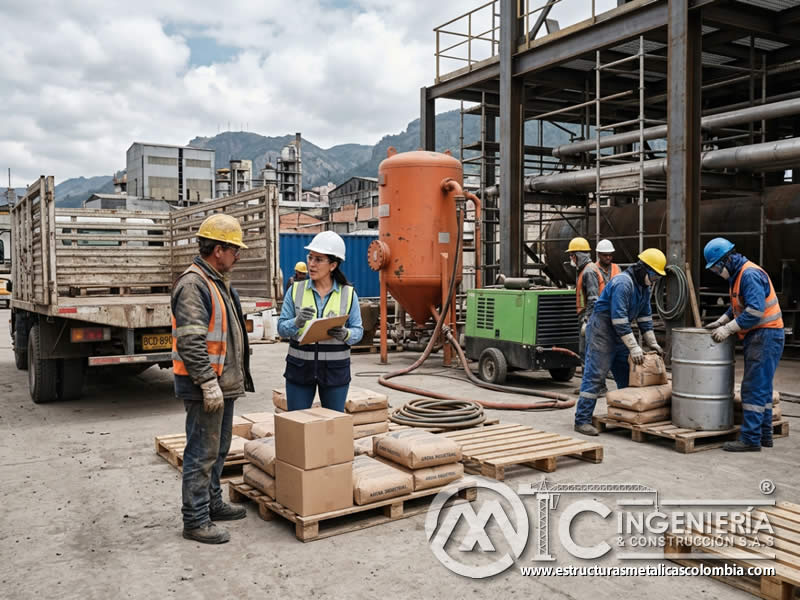 Flexibilidad y entrega de proveedores de sandblasting en Bogotá, Colombia. Montajes, Ingeniería y Construcción. MIC SAS.