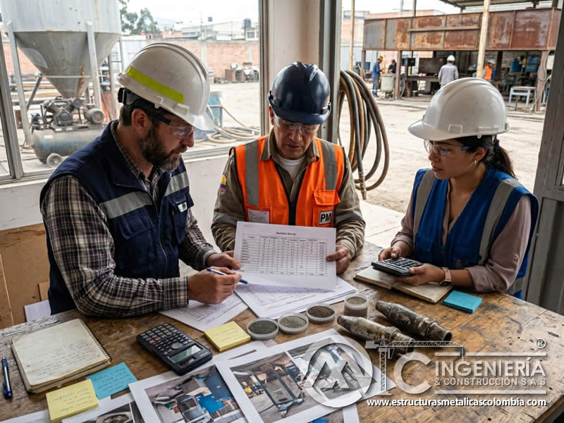 Matriz de decisión para proveedores de sandblasting en Bogotá, Colombia. Montajes, Ingeniería y Construcción. MIC SAS.