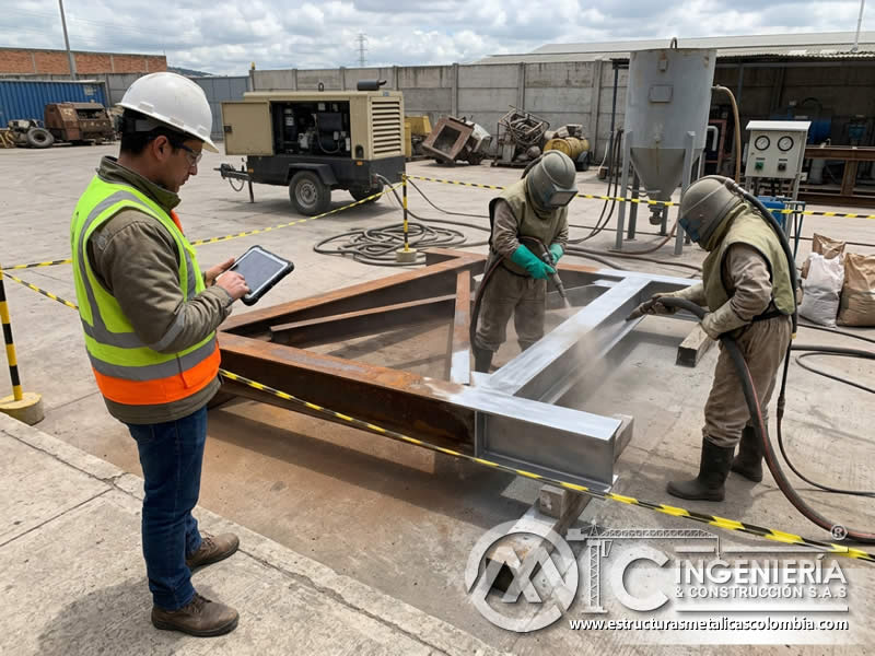 Monitoreo continuo de sandblasting y riesgos en Bogotá, Colombia. Montajes, Ingeniería y Construcción. MIC SAS. Monitoreo continuo de sandblasting y riesgos en Bogotá, Colombia. Montajes, Ingeniería y Construcción. MIC SAS.