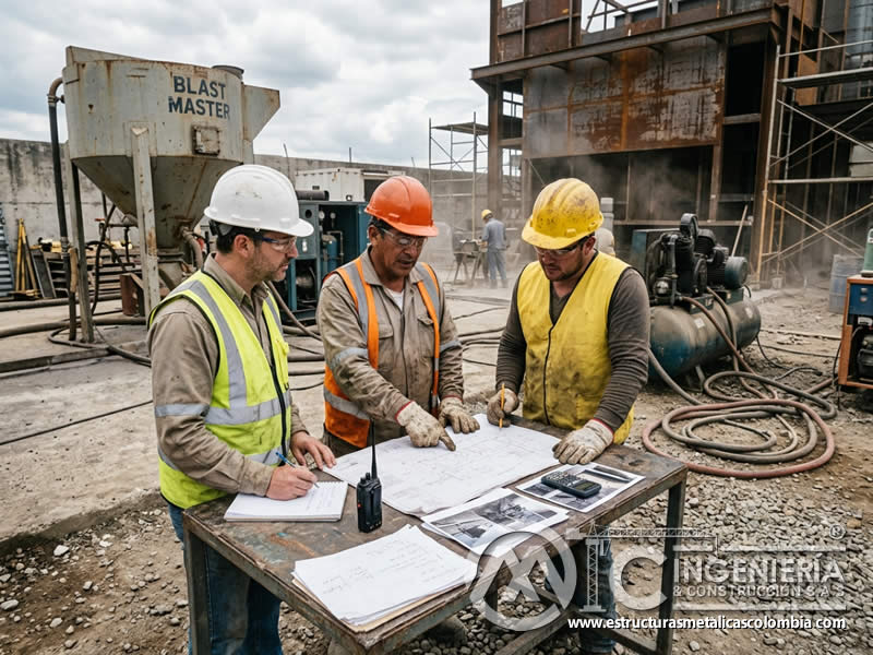 Plan de contingencia de sandblasting y costos en Bogotá, Colombia. Montajes, Ingeniería y Construcción. MIC SAS. Plan de contingencia de sandblasting y costos en Bogotá, Colombia. Montajes, Ingeniería y Construcción. MIC SAS.