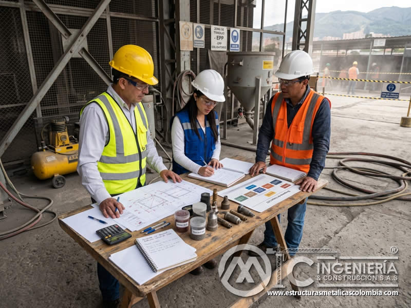 Alcance ACCV de sandblasting y costos a largo plazo en Bogotá, Colombia. Montajes, Ingeniería y Construcción. MIC SAS.