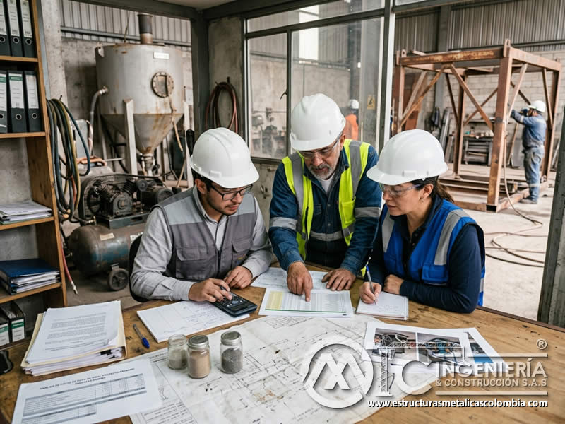 Ciclo de vida de sandblasting e impacto financiero en Bogotá, Colombia. Montajes, Ingeniería y Construcción. MIC SAS.