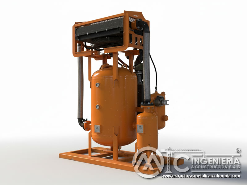 Secador de aire comprimido tipo refrigerativo para el granallado en Bogotá, Colombia. MIC SAS.