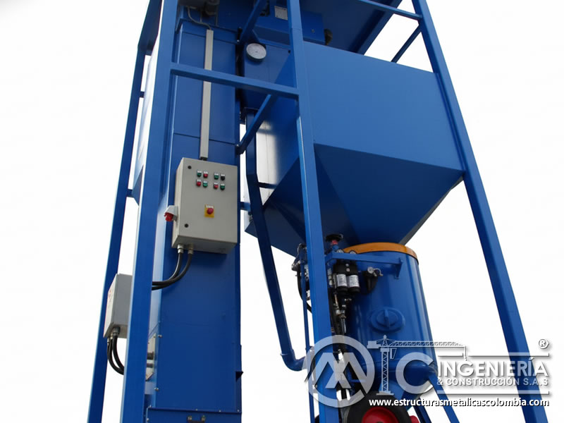 Tablero de control para sistema de reciclaje de abrasivo en Bogotá, Colombia. Montajes, Ingeniería y Construcción. MIC SAS. Tablero de control para sistema de reciclaje de abrasivo en Bogotá, Colombia. Montajes, Ingeniería y Construcción. MIC SAS.