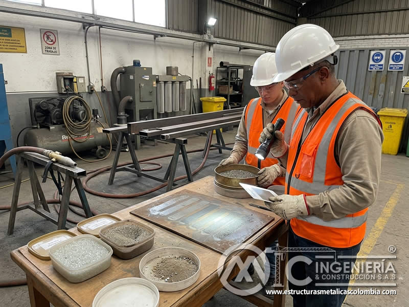 Eficiencia del reciclaje de abrasivo reutilizable en sandblasting en Bogotá, Colombia. Montajes, Ingeniería y Construcción. MIC SAS. Eficiencia del reciclaje de abrasivo reutilizable en sandblasting en Bogotá, Colombia. Montajes, Ingeniería y Construcción. MIC SAS.