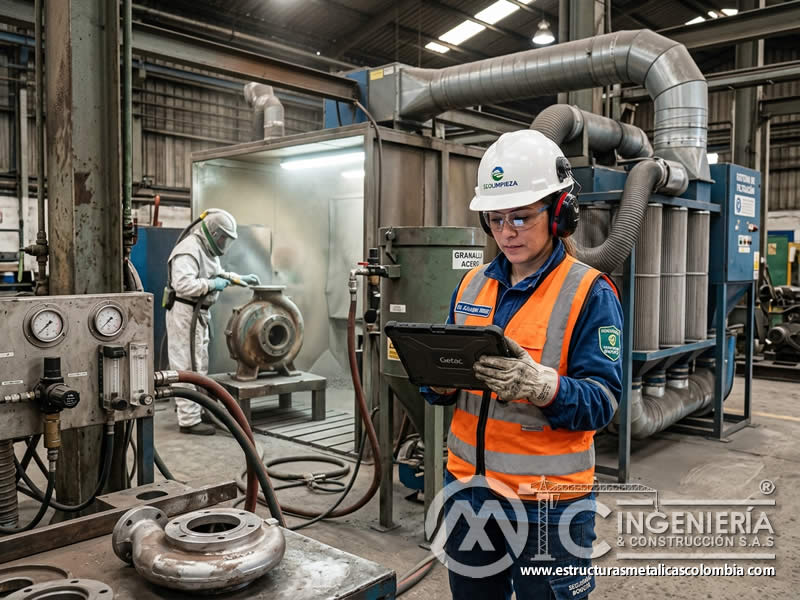 Analítica de datos para limpieza abrasiva eficiente en Bogotá, Colombia. Montajes, Ingeniería y Construcción. MIC SAS.