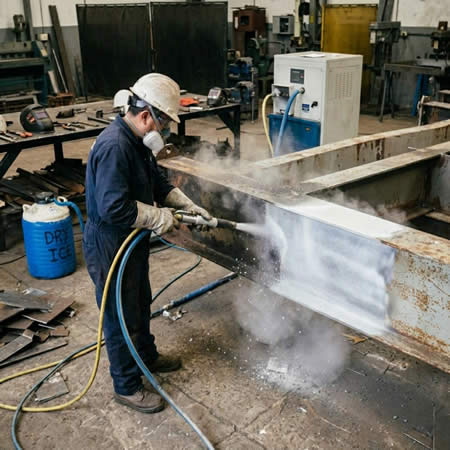 Métodos modernos de chorro abrasivo y limpieza especializada para procesos más limpios, precisos y controlados en Bogotá, Colombia. Montajes, Ingeniería y Construcción. MIC SAS.