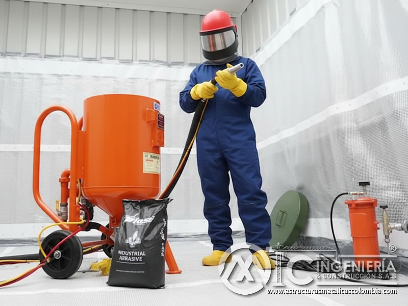 Capacitación en operación de equipo de arenado y abrasivos en Bogotá, Colombia. Montajes, Ingeniería y Construcción. MIC SAS. Capacitación en operación de equipo de arenado y abrasivos en Bogotá, Colombia. Montajes, Ingeniería y Construcción. MIC SAS.