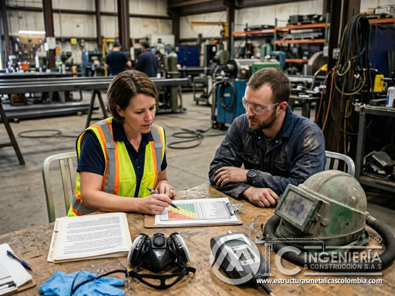 Matriz de riesgo individual para trabajadores expuestos al sandblasting en Bogotá, Colombia. Montajes, Ingeniería y Construcción. MIC SAS.