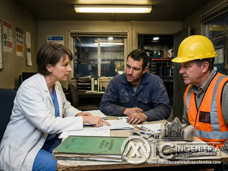 Protocolo de intervención ante hallazgos médicos en salud laboral en Bogotá, Colombia. Montajes, Ingeniería y Construcción. MIC SAS.