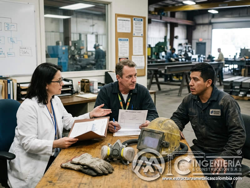 Seguimiento médico y reubicación laboral por alteraciones de salud en Bogotá, Colombia. Montajes, Ingeniería y Construcción. MIC SAS.