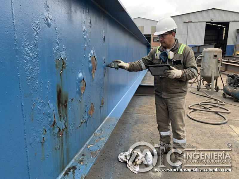 Impacto de limpieza inadecuada antes del sandblasting con defectos de pintura en Bogotá, Colombia. Montajes, Ingeniería y Construcción. MIC SAS. Impacto de limpieza inadecuada antes del sandblasting con defectos de pintura en Bogotá, Colombia. Montajes, Ingeniería y Construcción. MIC SAS.