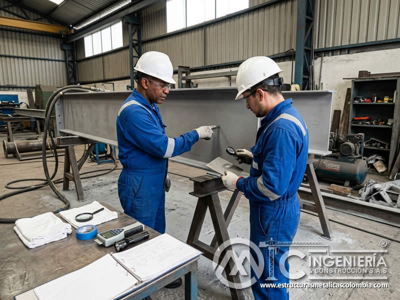 Criterios de limpieza de superficie con sandblasting en Bogotá, Colombia. Montajes, Ingeniería y Construcción. MIC SAS.