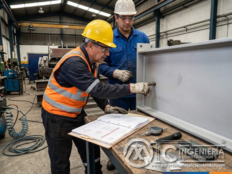 Normas y especificaciones de acabado con sandblasting en Bogotá, Colombia. Montajes, Ingeniería y Construcción. MIC SAS.
