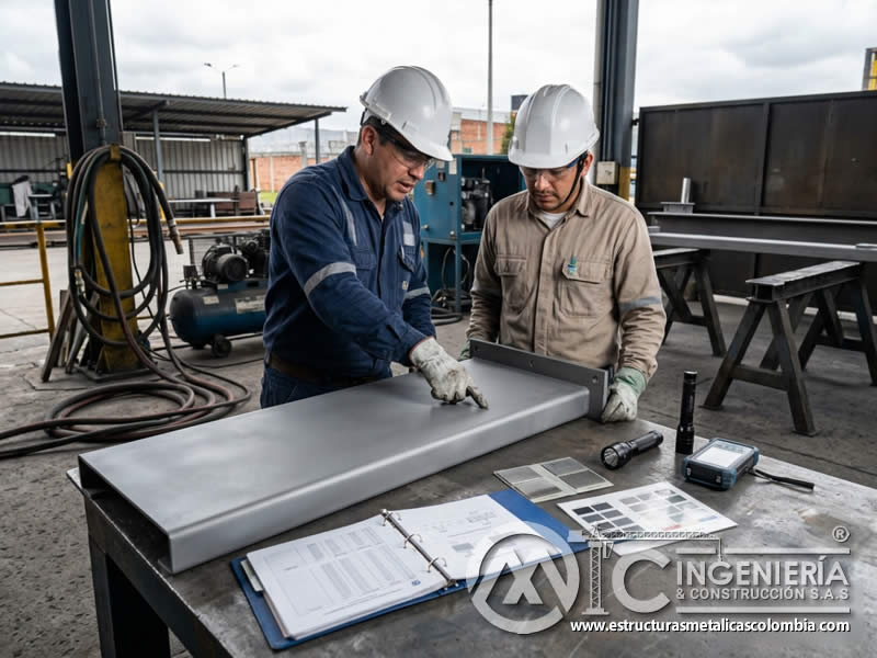 Normas de limpieza y preparación con sandblasting en Bogotá, Colombia. Montajes, Ingeniería y Construcción. MIC SAS.