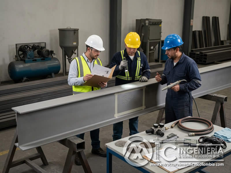 Causa raíz desde retroalimentación de sandblasting en Bogotá, Colombia. Montajes, Ingeniería y Construcción. MIC SAS.