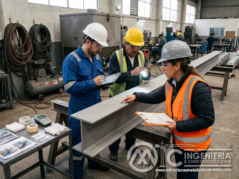 Comentarios del cliente sobre acabado de sandblasting en Bogotá, Colombia. Montajes, Ingeniería y Construcción. MIC SAS.
