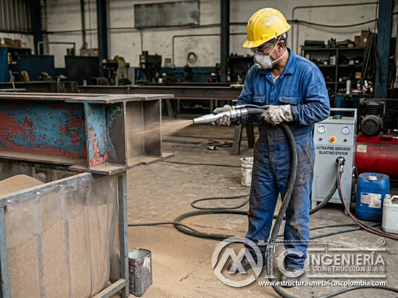 Chorro de esponja para limpieza suave industrial en Bogotá, Colombia. Montajes, Ingeniería y Construcción. MIC SAS. Chorro de esponja para limpieza suave industrial en Bogotá, Colombia. Montajes, Ingeniería y Construcción. MIC SAS.