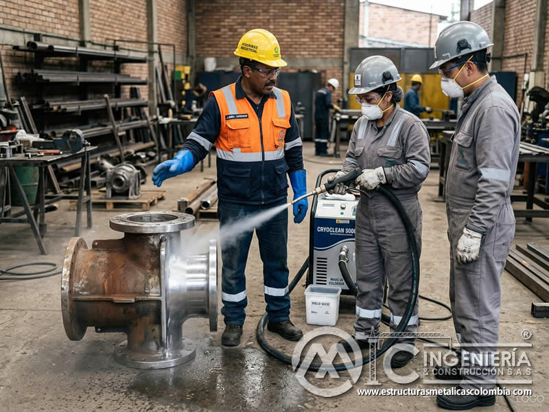 Ventajas ambientales del sandblasting con hielo seco en Bogotá, Colombia. Montajes, Ingeniería y Construcción. MIC SAS. Ventajas ambientales del sandblasting con hielo seco en Bogotá, Colombia. Montajes, Ingeniería y Construcción. MIC SAS.