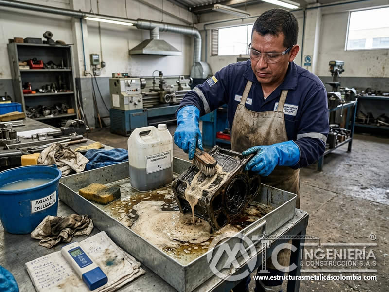 Detergente alcalino para limpieza de grasa industrial en Bogotá, Colombia. Montajes, Ingeniería y Construcción. MIC SAS. Detergente alcalino para limpieza de grasa industrial en Bogotá, Colombia. Montajes, Ingeniería y Construcción. MIC SAS.